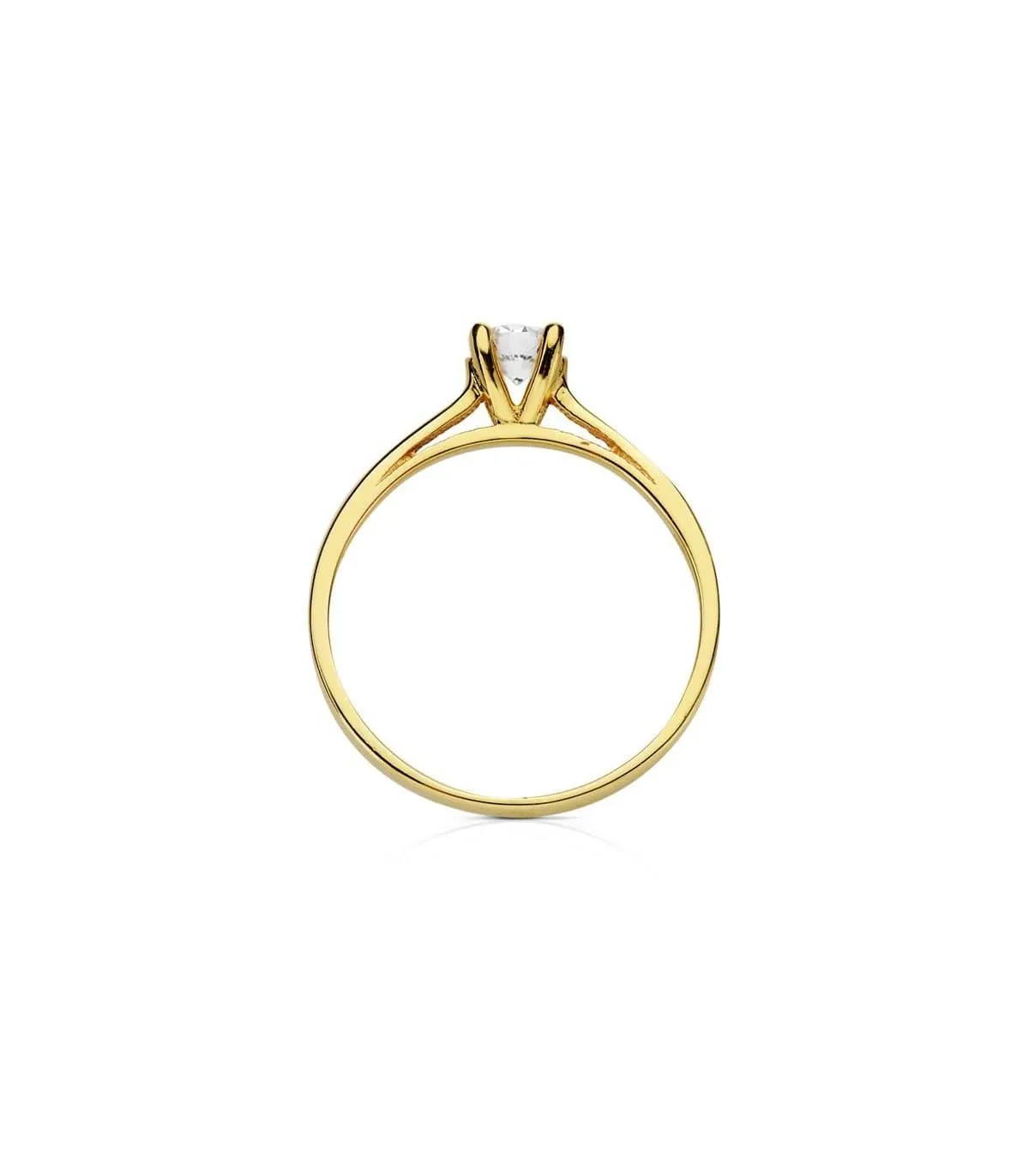 Solitario  Luna 18 Ktes