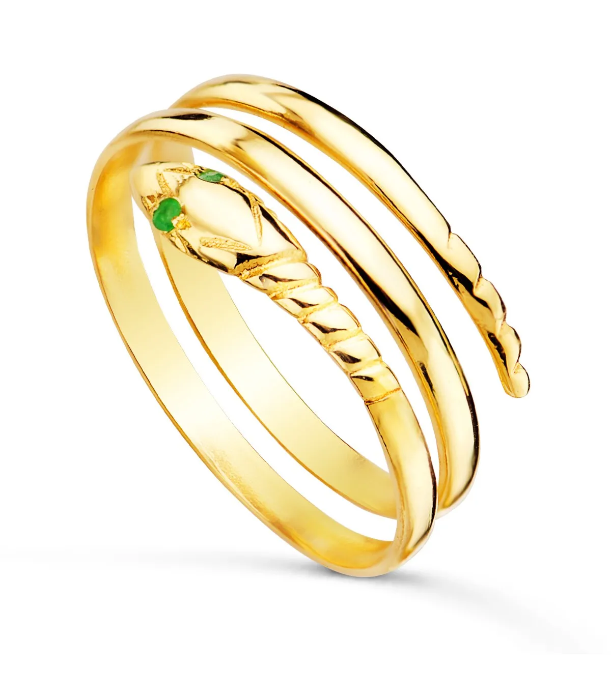 Sortija Serpiente oro amarillo Sonia 18 Ktes
