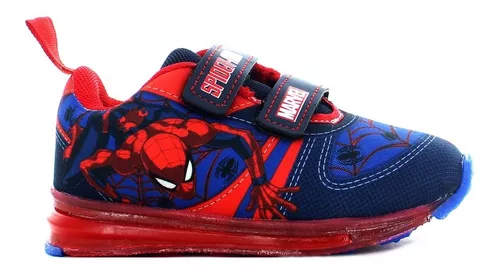 Spider Man Tenis Licencias Marino/rojo Para Niño 77950