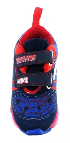 Spider Man Tenis Licencias Marino/rojo Para Niño 77950