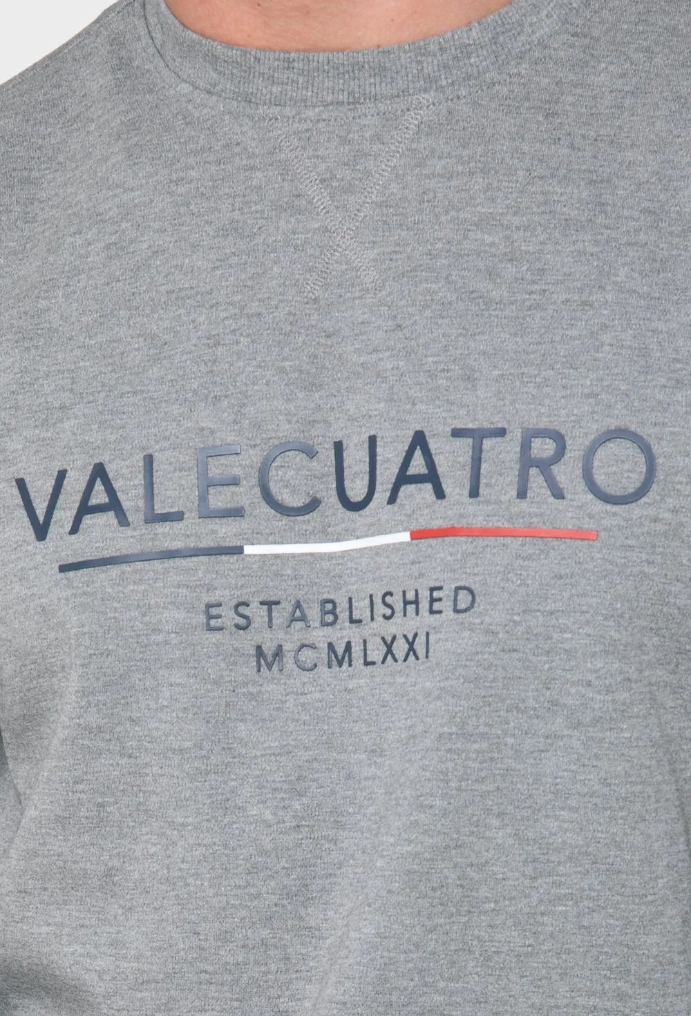 Sudadera de hombre modelo bandera gris