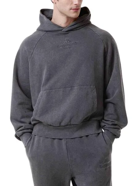 Sudadera Kappa Lome Gris Para Hombre
