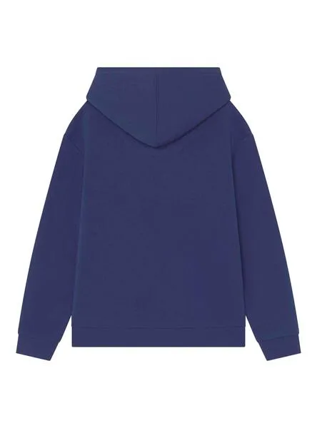 Sudadera Levis Logotipo Capucha para Niña Marina
