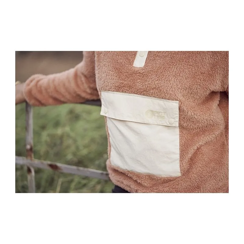Sudadera Picture Darie (Crema Rosa) mujer