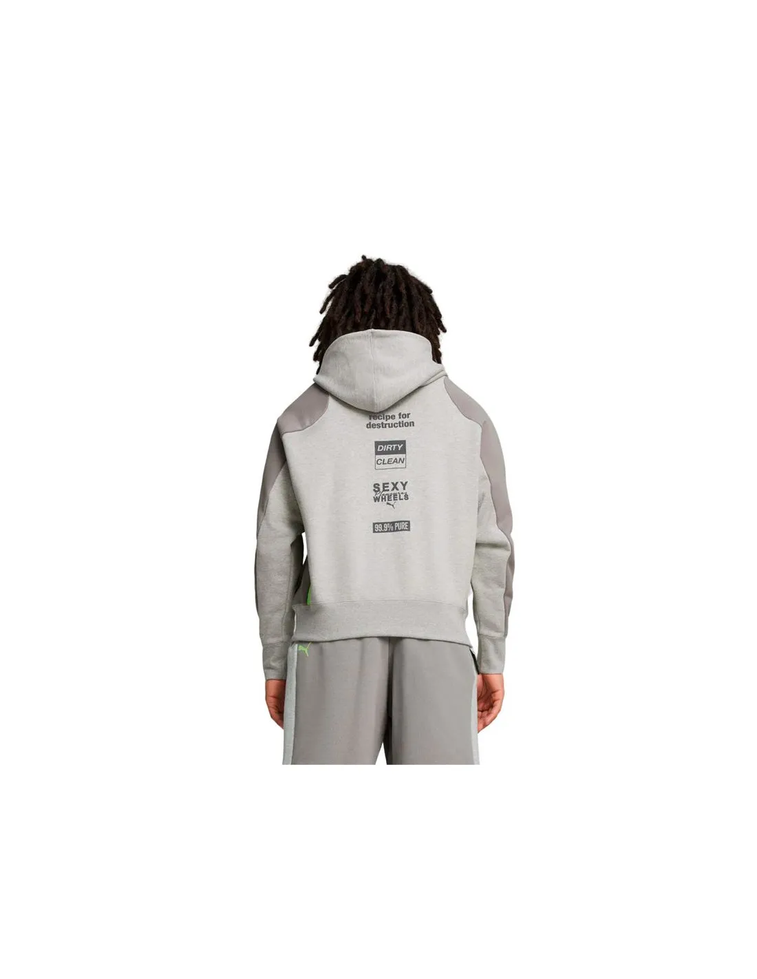 Sudadera Puma x PLEASURES Light Gris