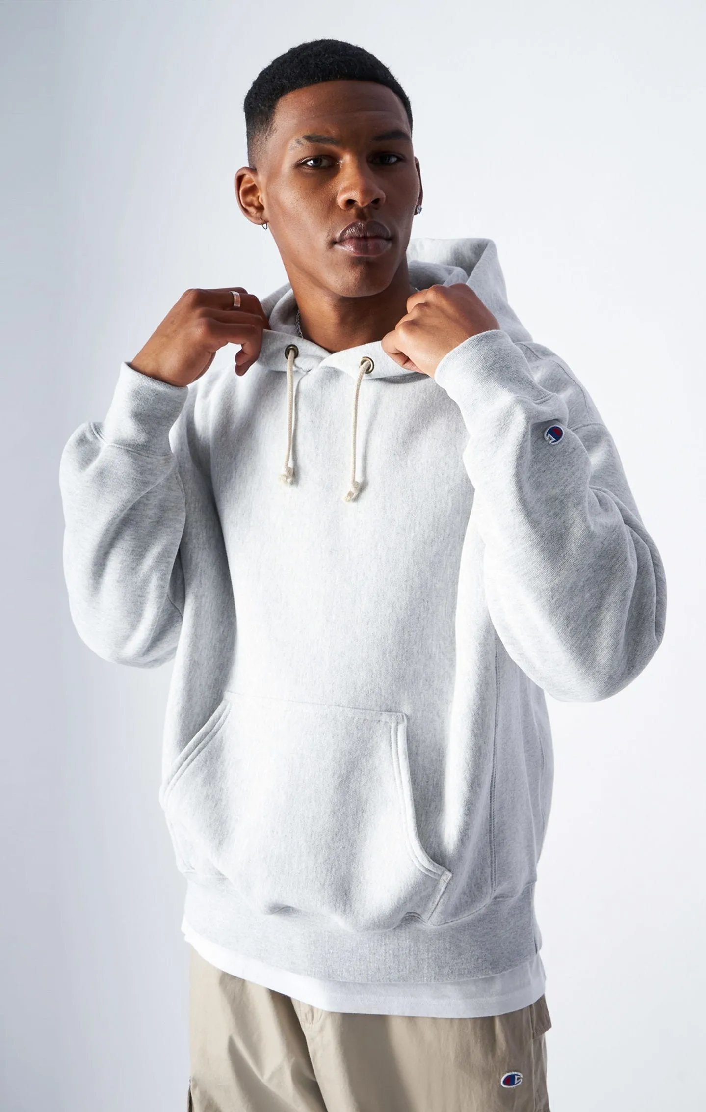 Sudadera Reverse Weave Boxy Fit