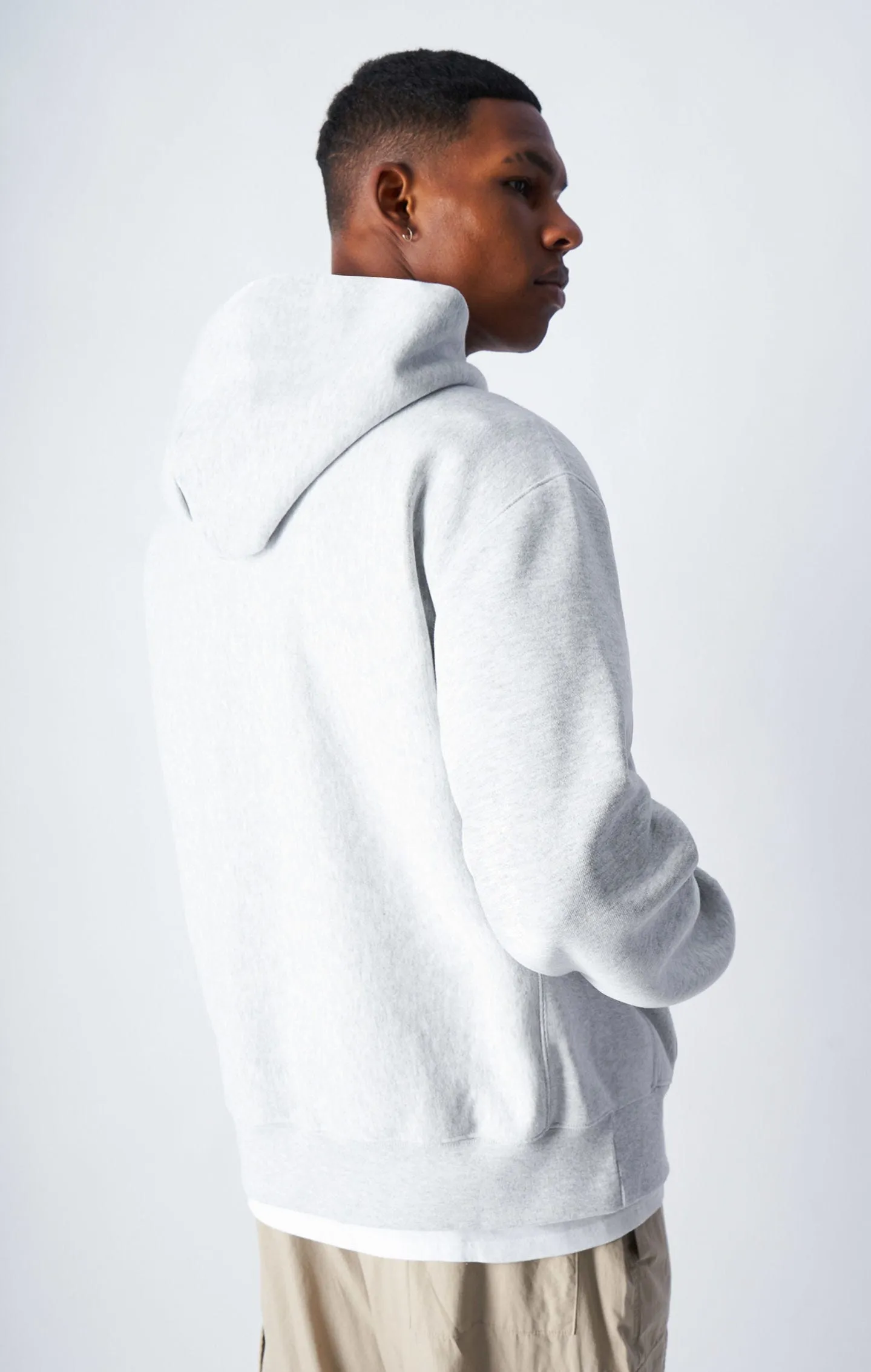 Sudadera Reverse Weave Boxy Fit