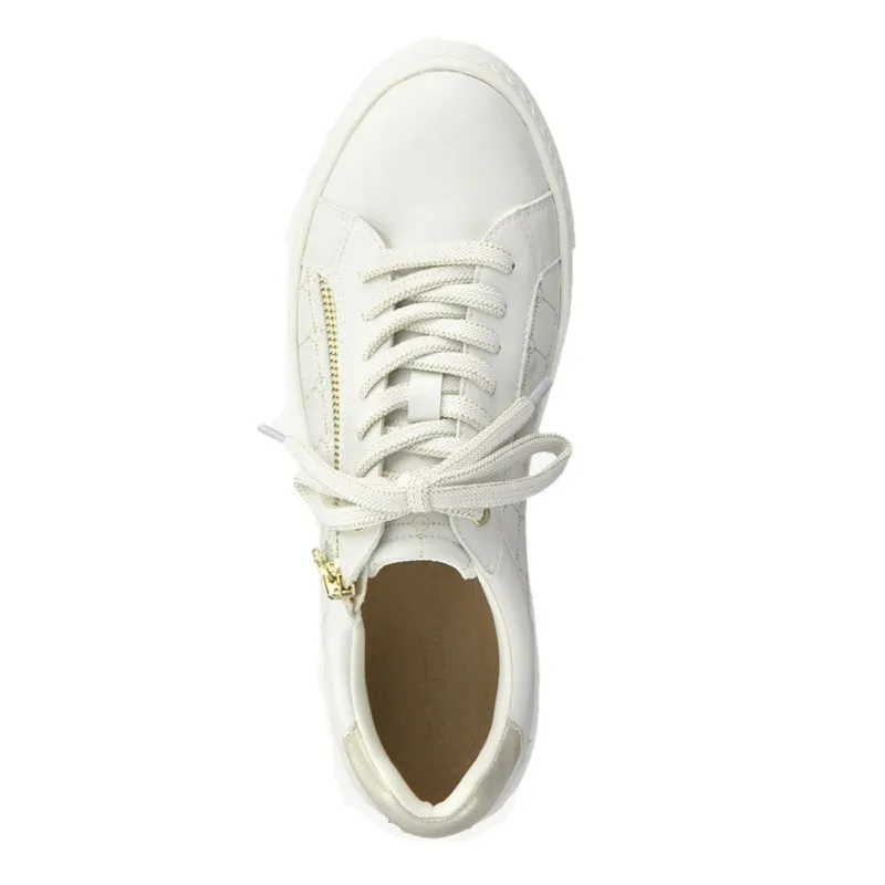 TAMARIS 23313 Beige Deportivo casual cremallera mujer