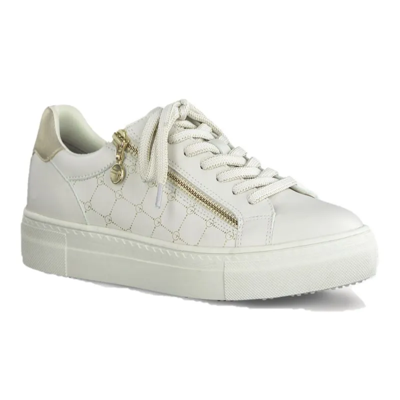 TAMARIS 23313 Beige Deportivo casual cremallera mujer