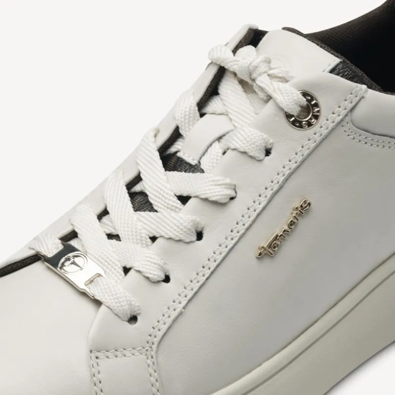 TAMARIS 23700 Blanco deportiva casual cordones mujer