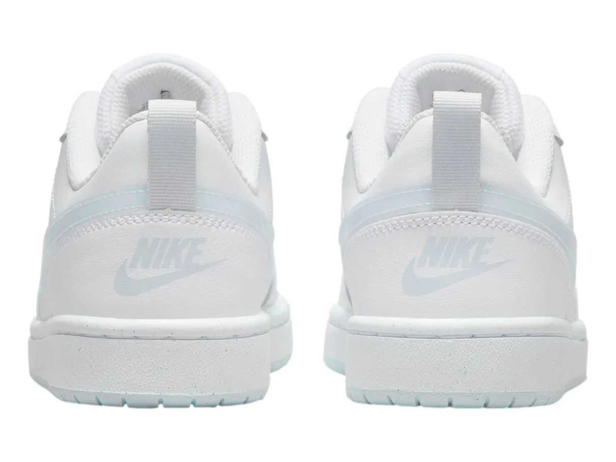 Tenis Nike Court Borough Blanco Para Niña