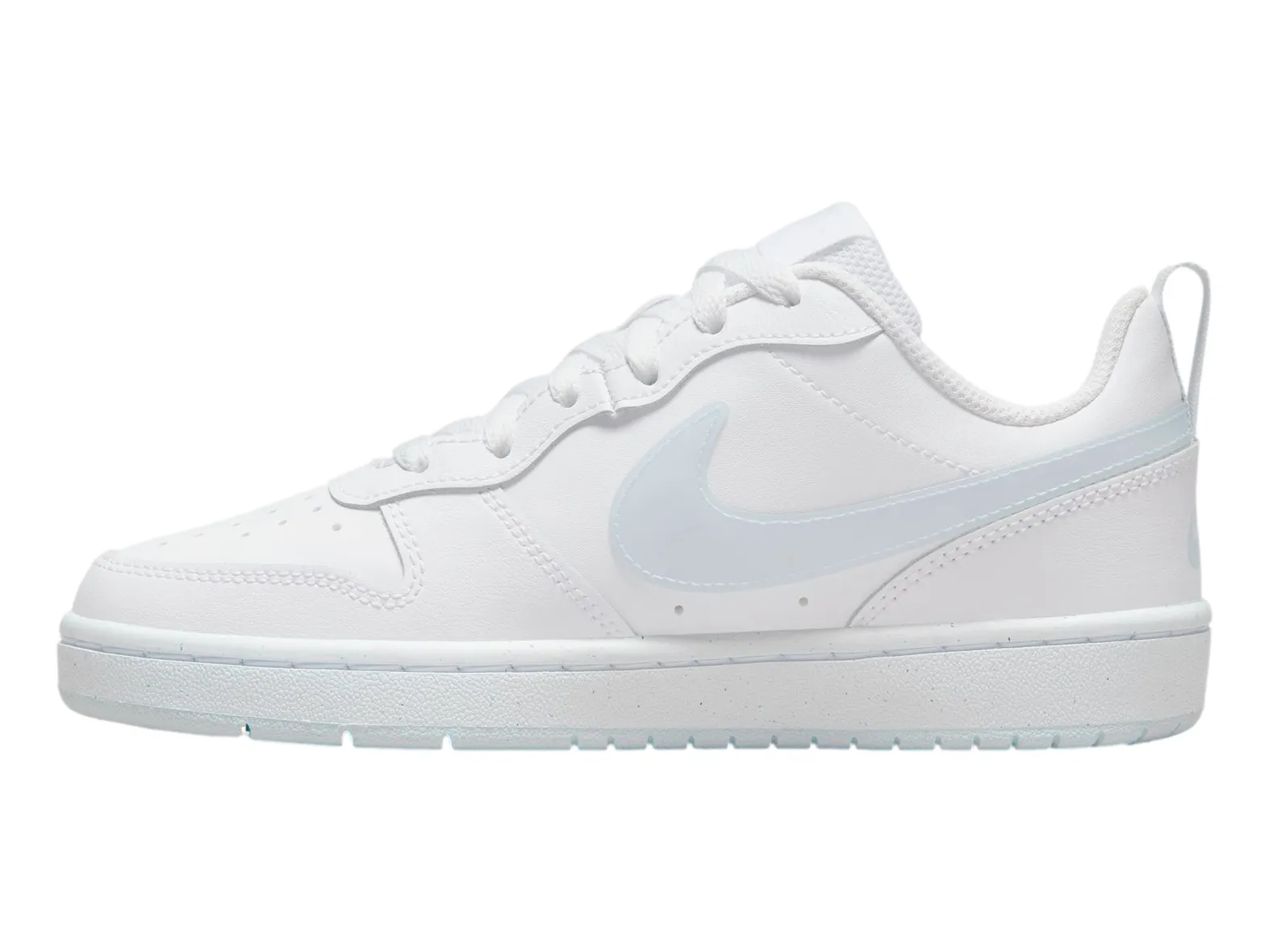 Tenis Nike Court Borough Blanco Para Niña