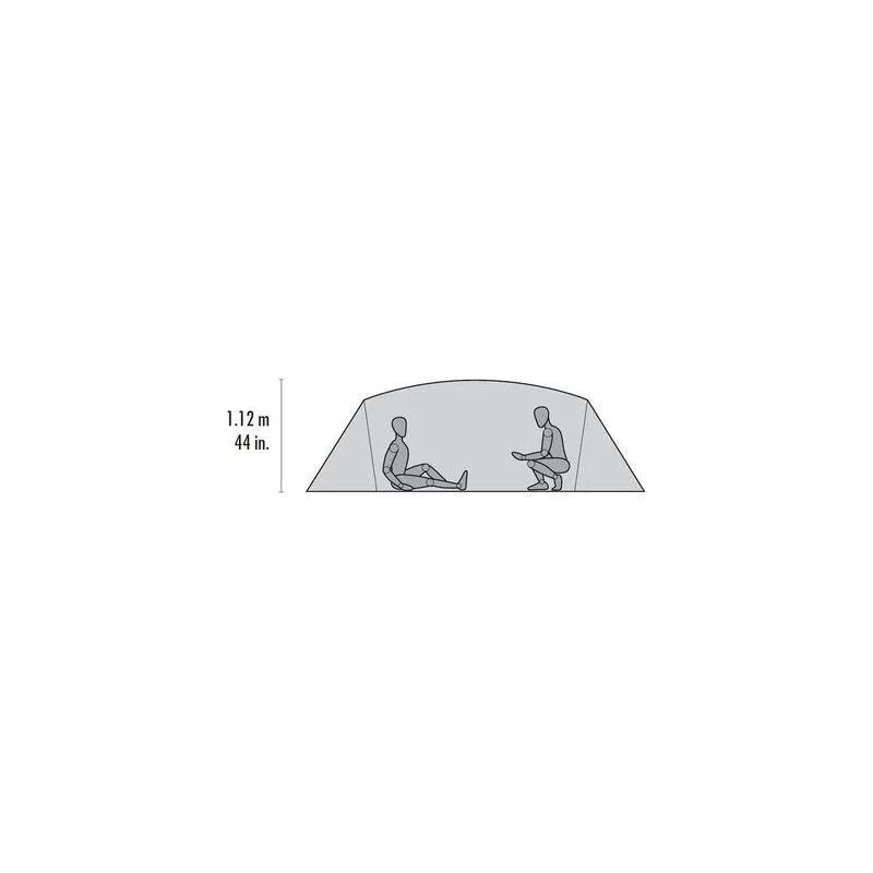 Tienda de campaña ligera Mutha Hubba NX Tent (Verde)