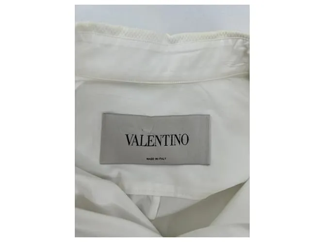 VALENTINO GARAVANI Vestidos T.Algodón S Internacional Blanco 