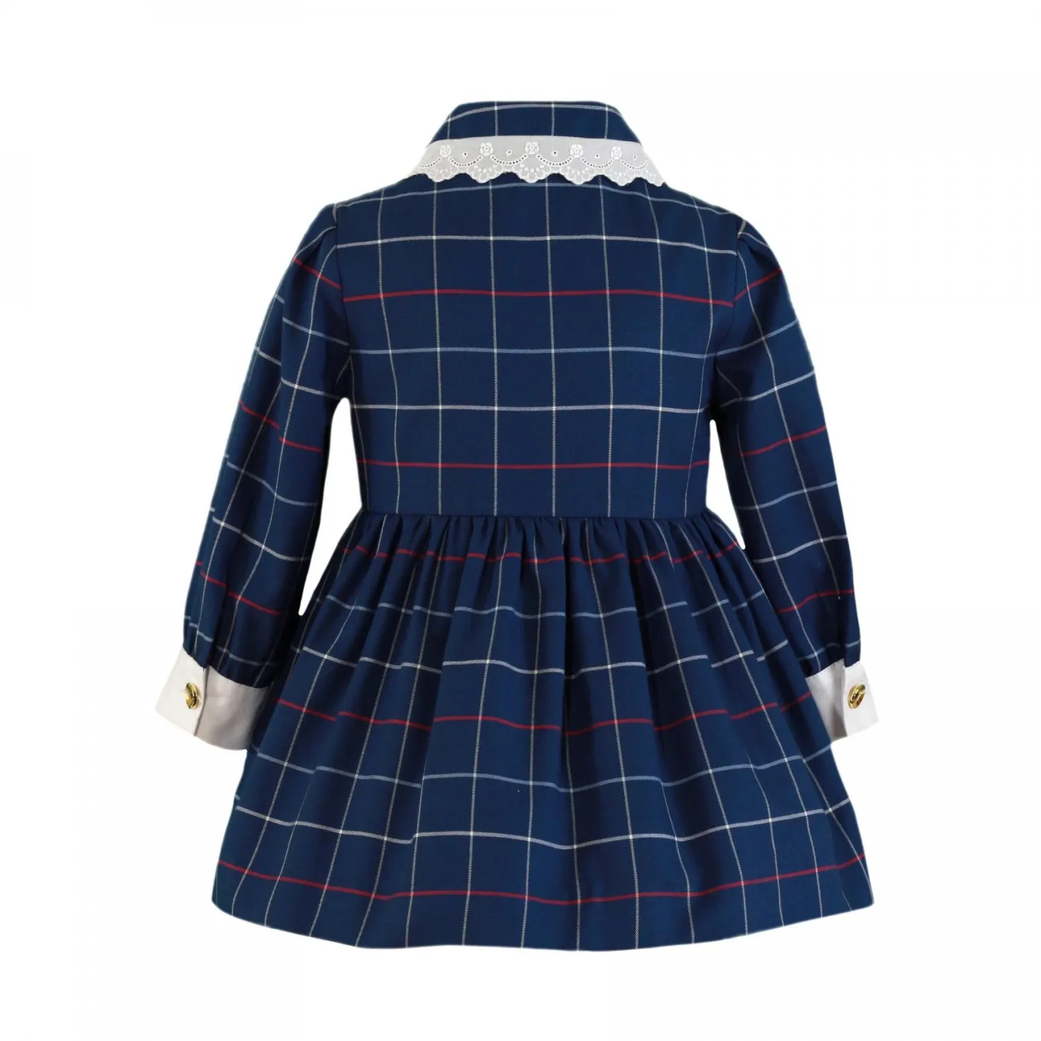 Vestido azulón modelo Inglés