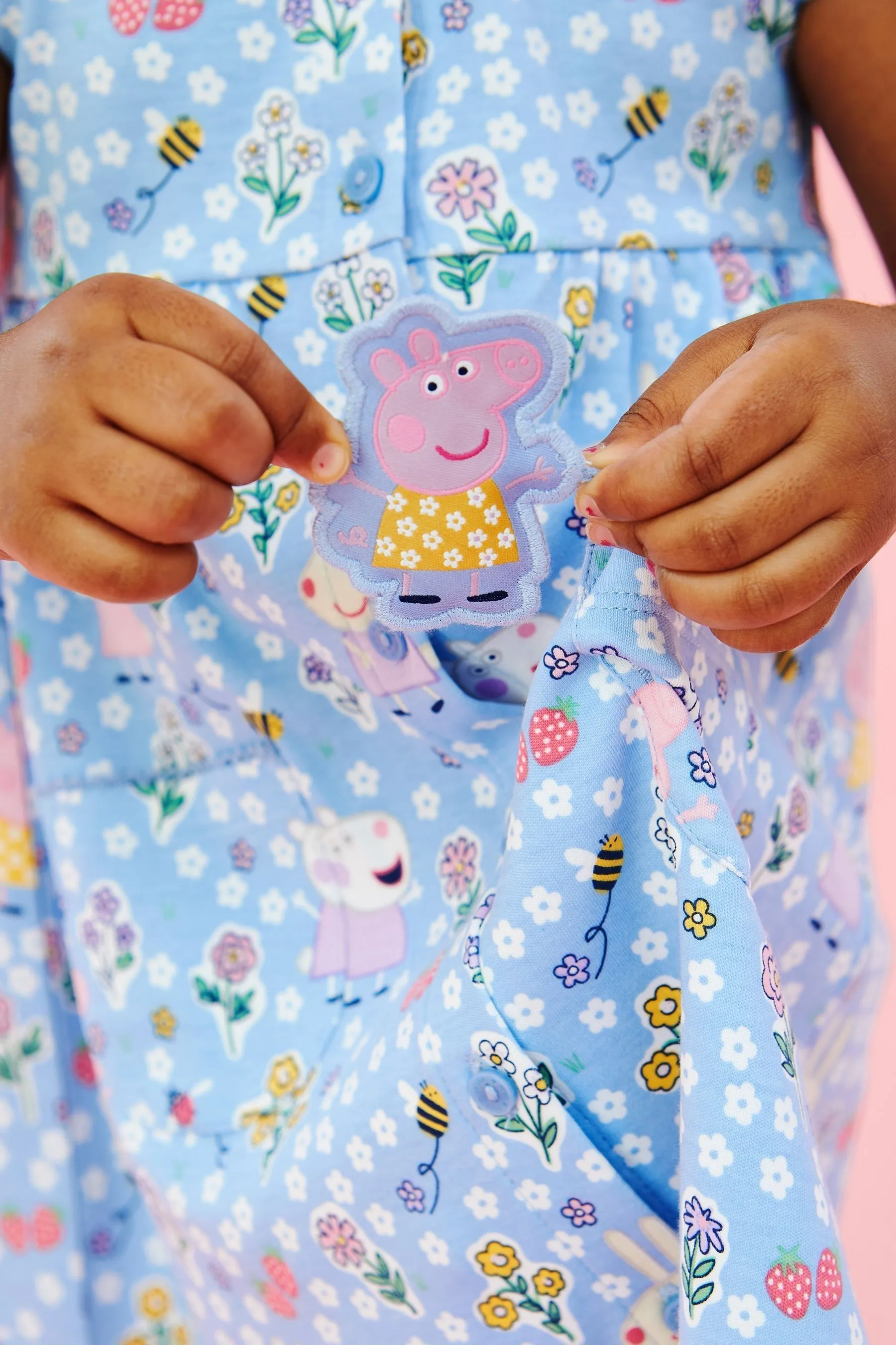 Vestido con botones Pet In Pocket Peppa Pig de JoJo Maman Bébé