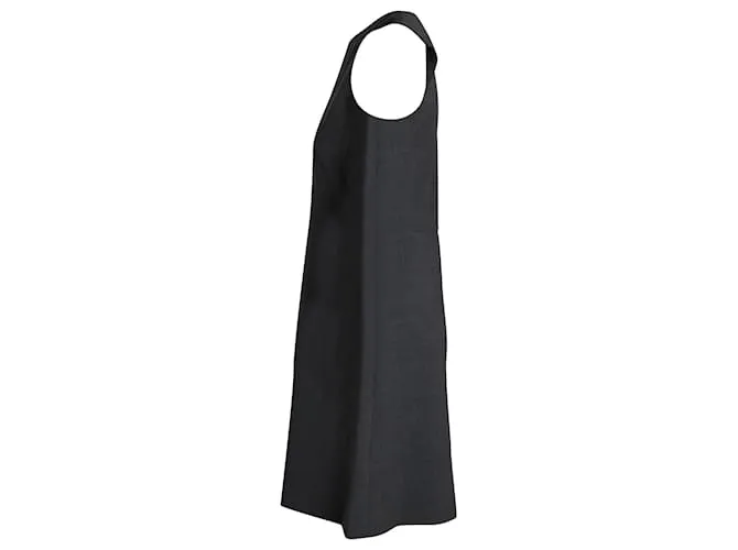 Vestido Theory Edition Miyani de lana gris 