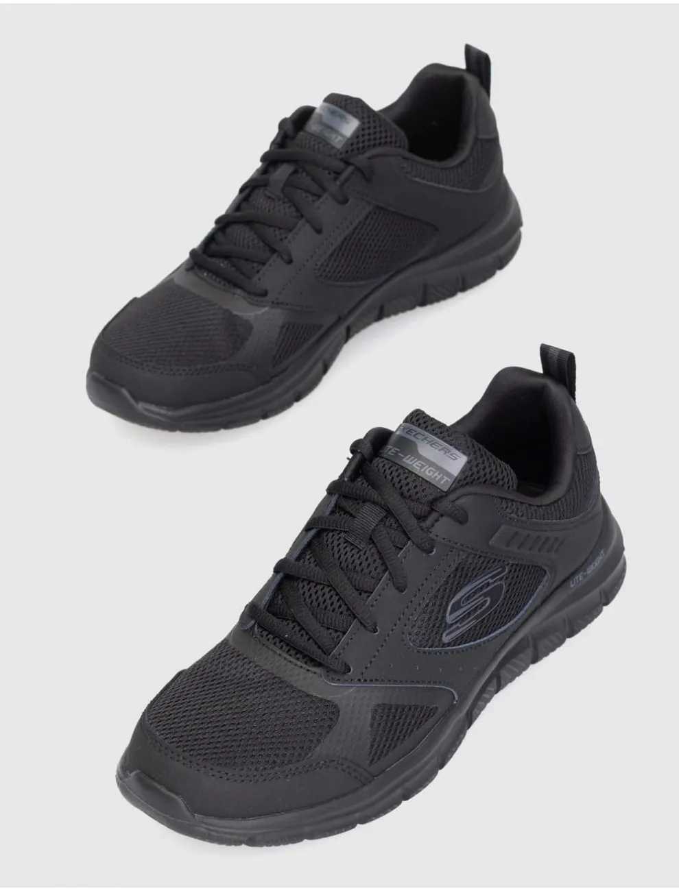 ZAPATILLA SKECHERS TRACK  SYNTAC NEGRO