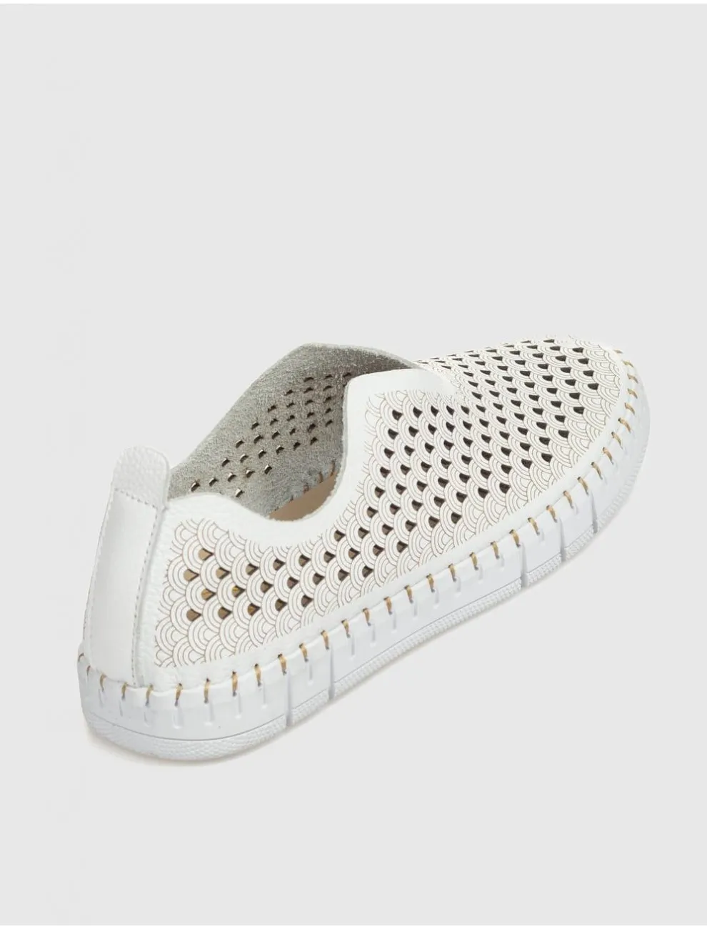 ZAPATILLA THE HAPPY MONK CRETA016 BLANCO