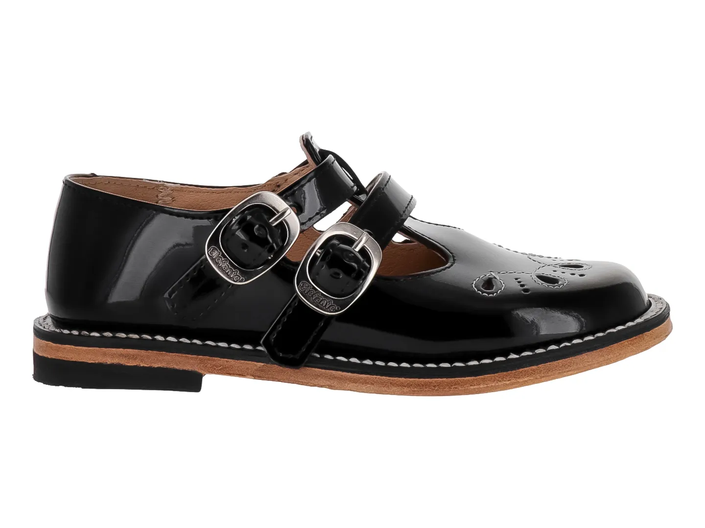 Zapatos Elefante 7022 Negro Para Niña