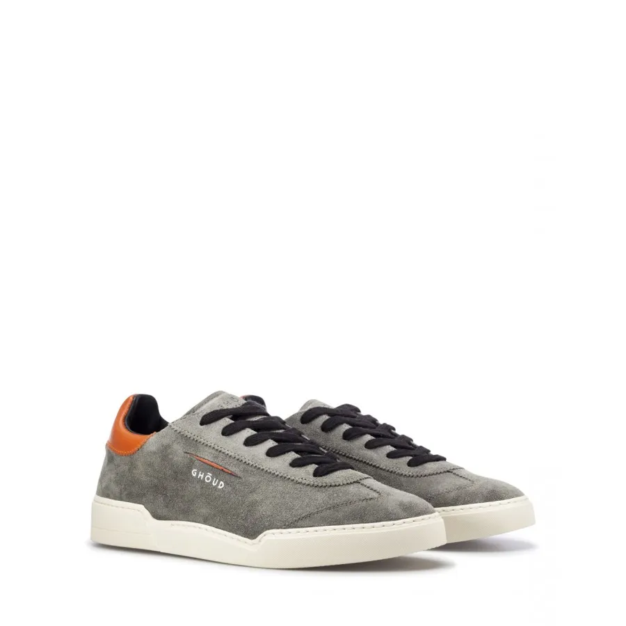 Zapatos Hombres Sneakers GHOUD L1LM NJ20 Milit Orange Gris Gamuza