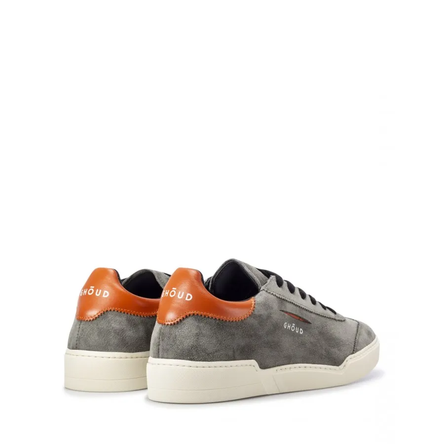 Zapatos Hombres Sneakers GHOUD L1LM NJ20 Milit Orange Gris Gamuza