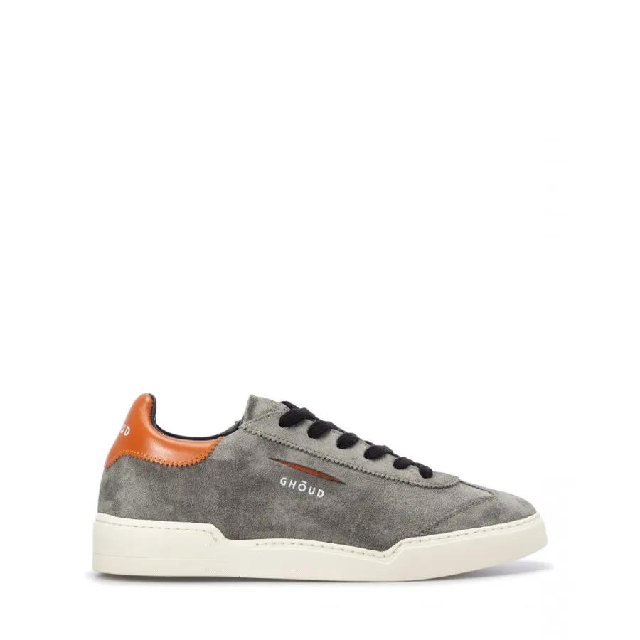Zapatos Hombres Sneakers GHOUD L1LM NJ20 Milit Orange Gris Gamuza