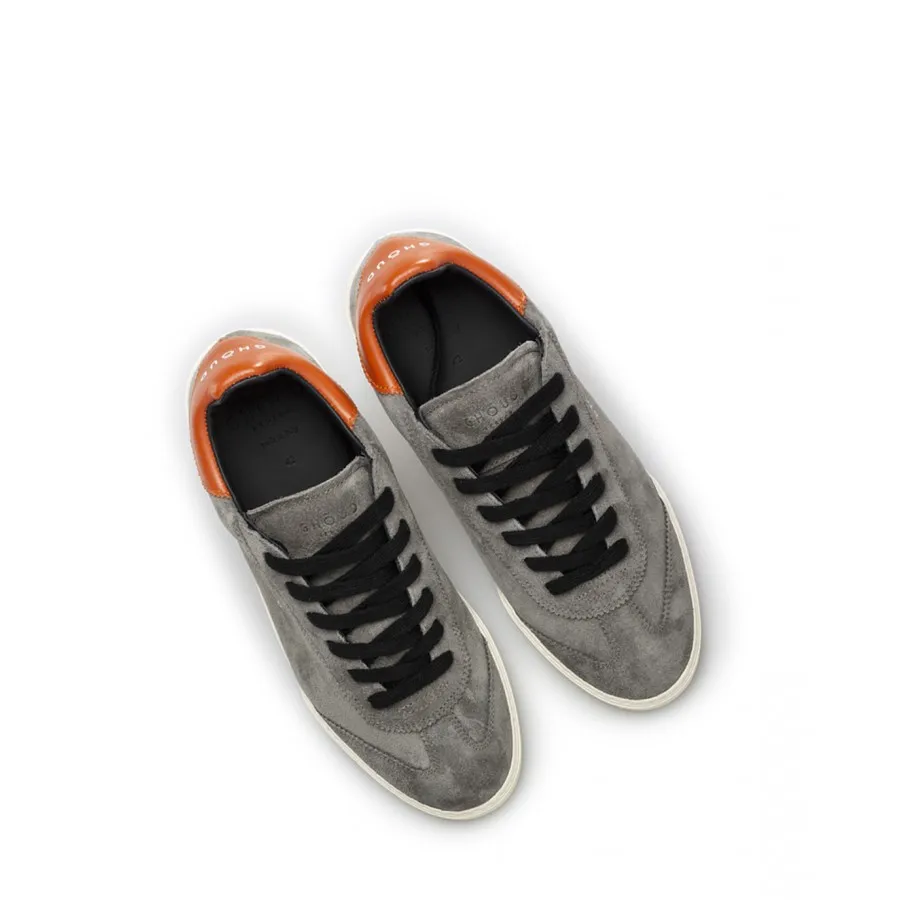 Zapatos Hombres Sneakers GHOUD L1LM NJ20 Milit Orange Gris Gamuza