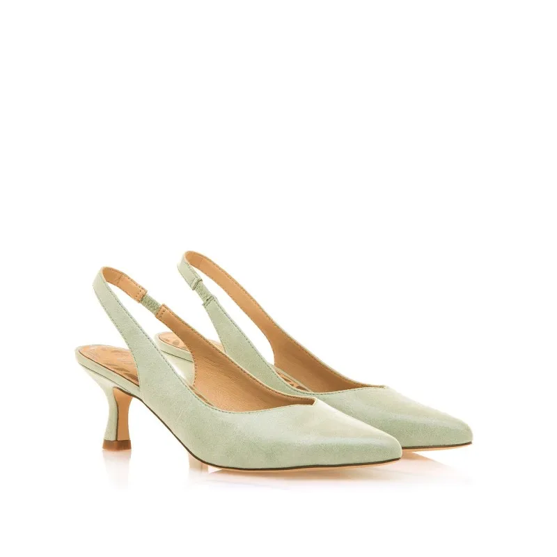 Zapatos Vestir de Mujer MTNG INDIE Verde 57282