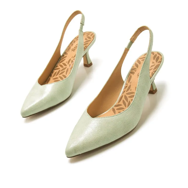 Zapatos Vestir de Mujer MTNG INDIE Verde 57282