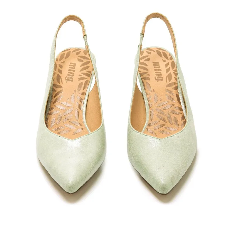 Zapatos Vestir de Mujer MTNG INDIE Verde 57282