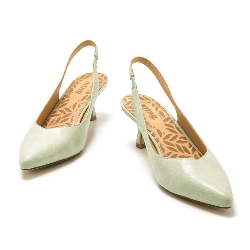 Zapatos Vestir de Mujer MTNG INDIE Verde 57282