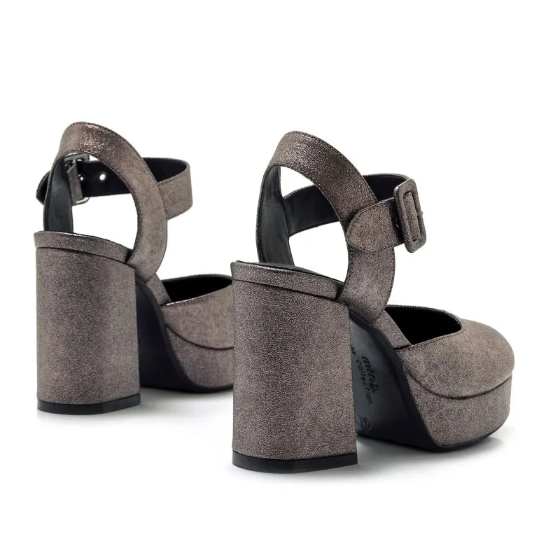 Zapatos Vestir de Mujer MTNG NEW NAOMI Gris 54079