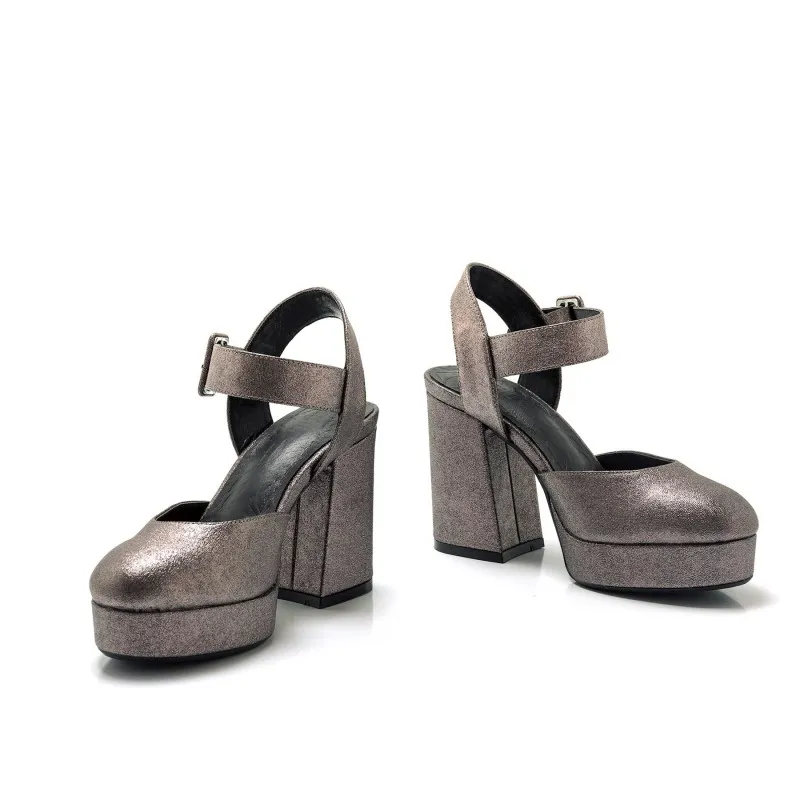 Zapatos Vestir de Mujer MTNG NEW NAOMI Gris 54079